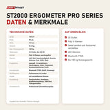 Technische Daten und Merkmale von Titanium Strength ST2000 Ergometer Pro Series als Tabelle