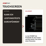Frage und Antwort zu Titanium Strength ST2000T Ergometer mit Touchscreen: Kann ich Leistungstests durchführen?