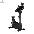 Titanium Strength ST2000T Ergometer mit Touchscreen: Schrägansicht von links mit Touchscreen und Sattel