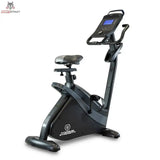 Titanium Strength ST900 LCD Ergometer Performance Series – Schrägansicht von rechts mit Sattel, Lenker und LCD-Konsole