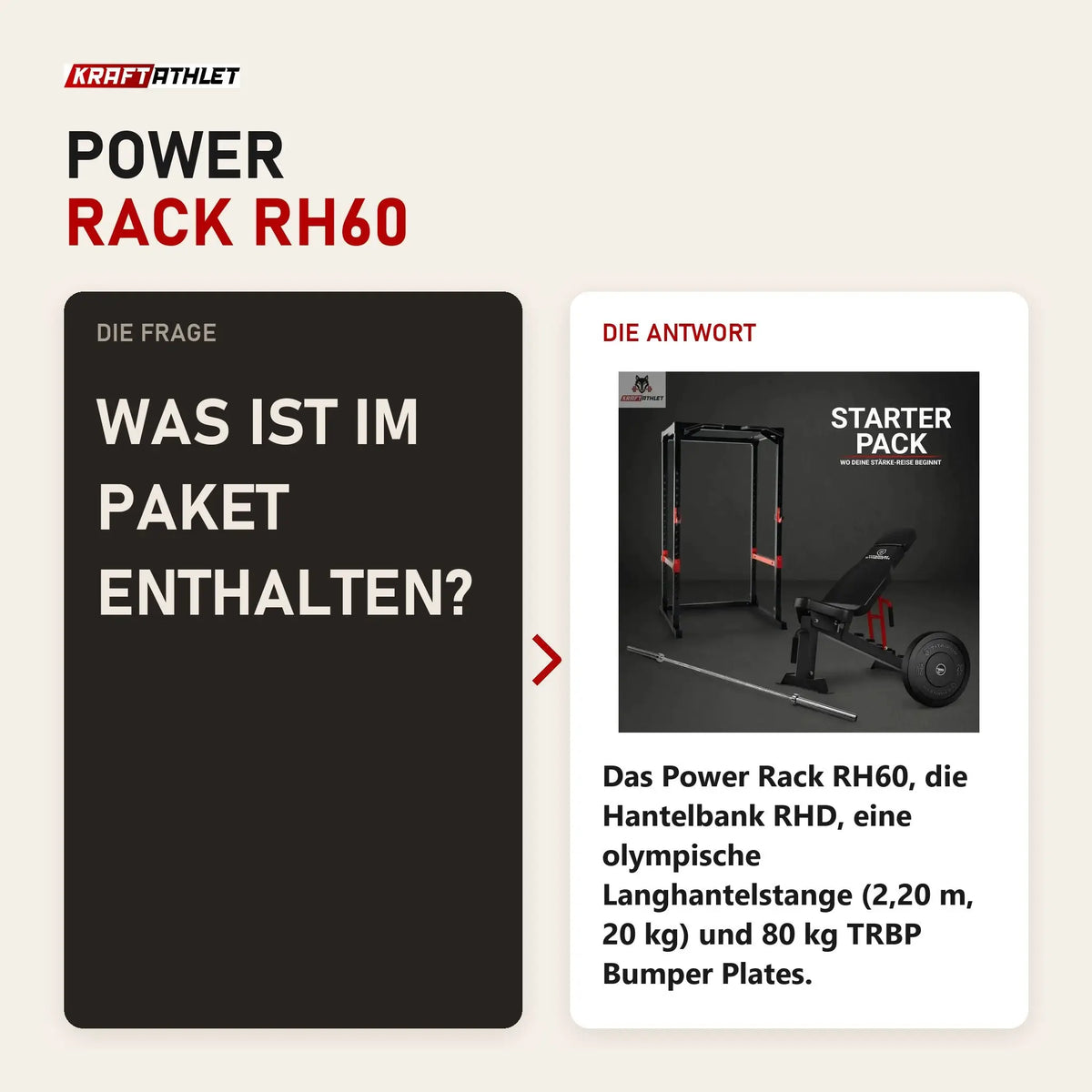Frage und Antwort zu Titanium Strength Starter Pack: Was ist im Paket enthalten?