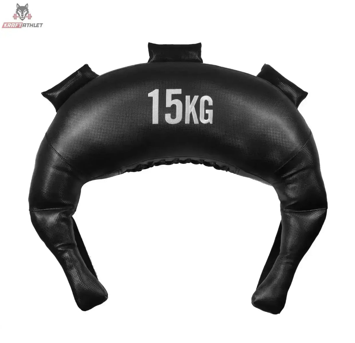 Titanium Strength TBB Gewichteter Trainingssack in schwarz, Ausführung mit 15 kg Gewichtsaufdruck