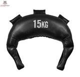 Titanium Strength TBB Gewichteter Trainingssack in schwarz, Ausführung mit 15 kg Gewichtsaufdruck
