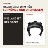 Frage und Antwort zu Titanium Strength TBB Gewichteter Trainingssack: Wie lang ist der Sack?