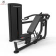 Titanium Strength TF5 Multipress in Seitenansicht mit verstellbarer Rückenlehne und Pressarmen, schwarz