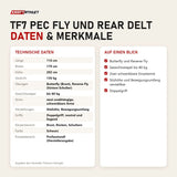 Technische Daten und Merkmale von Titanium Strength TF7 Pec Fly und Rear Delt als Tabelle