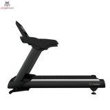 Titanium Strength TM2000T Laufband mit 16-Zoll-Touchscreen in Schwarz, Seitenansicht mit Handläufen