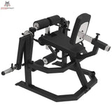 Titanium Strength ULXC Unilaterale Beinstreck- und Beinbeugemaschine, Gewichtsstapel Detail