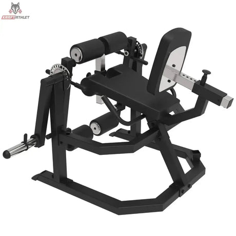 Titanium Strength ULXC Unilaterale Beinstreck- und Beinbeugemaschine, Gewichtsstapel Detail