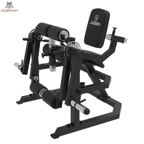 Titanium Strength ULXC Unilaterale Beinstreck- und Beinbeugemaschine, Seitenansicht