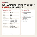 Technische Daten und Merkmale von Titanium Strength WP2 Weight Plate Pegs X Line als Tabelle