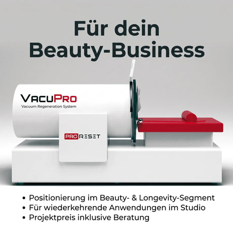 VacuPro für dein Beauty-Business – wiederkehrende Studio-Anwendungen