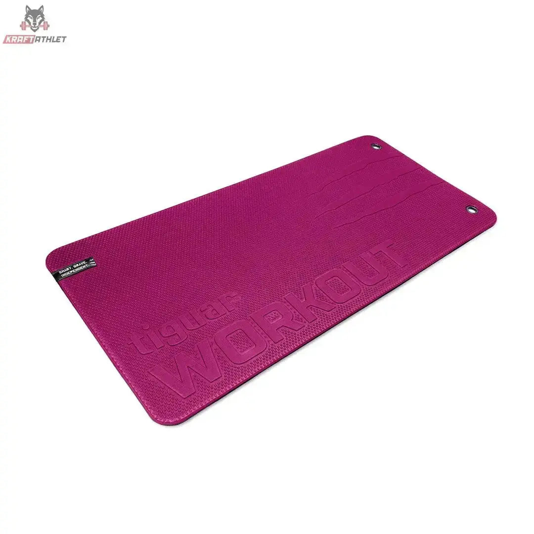 workout mat (logo/ purple)