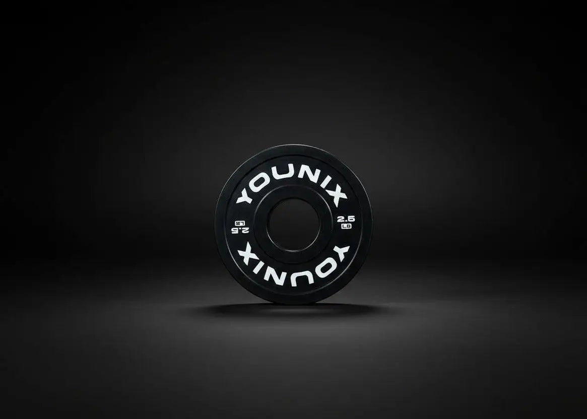 Younix Change Plate Kit Wechselscheiben, einzelne schwarze Wechselscheibe mit weißem Logo vor dunklem Hintergrund