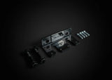 Younix Vertical 2 Bar Hanger Langhantel-Halter mit Schrauben und Montagematerial vor dunklem Hintergrund